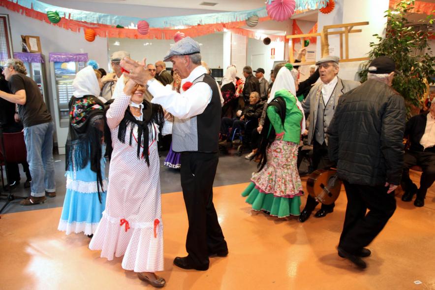 Pareja bailando