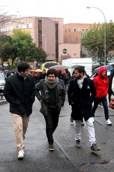 Lectura de Manifiesto Institucional conta la Violencia de Género y Marcha Silenciosa -  Asistentes a la marcha.