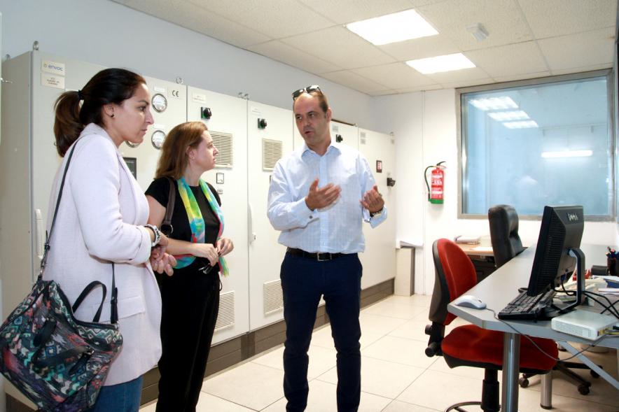 Momento de la visita