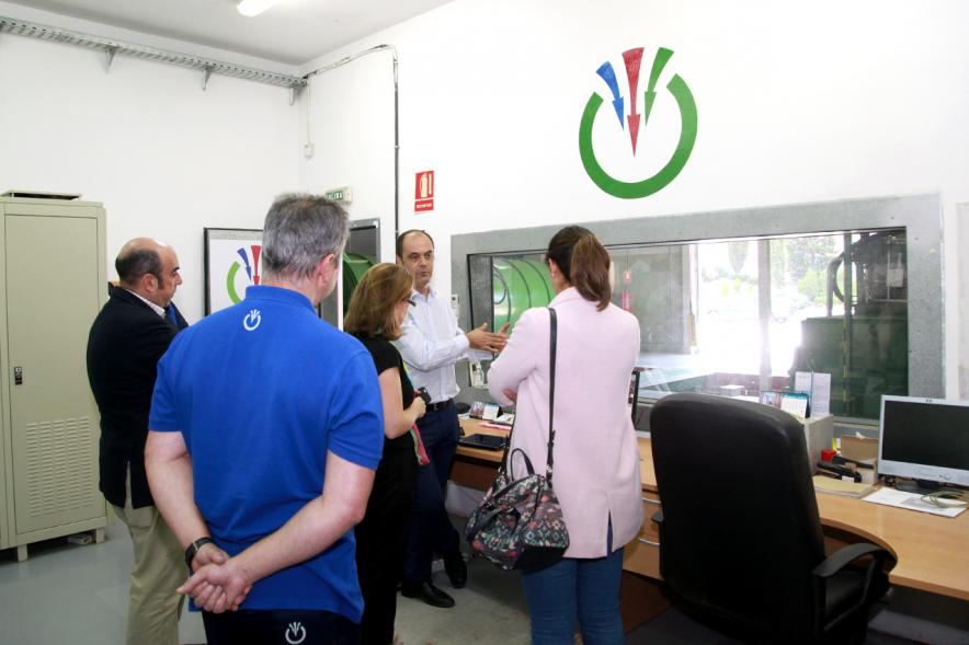 Momento de la visita