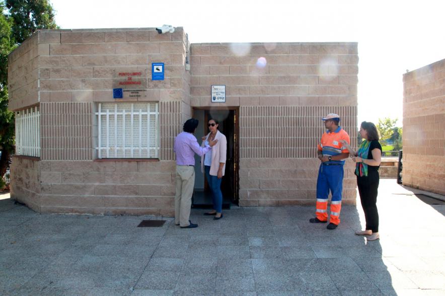 Momento de la visita