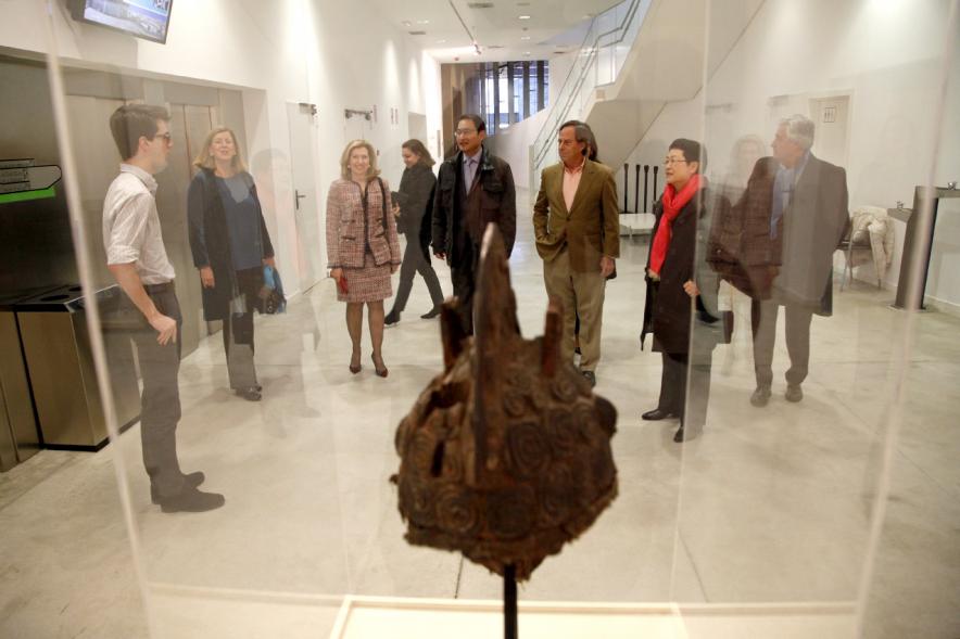 Visita Guiada a la Exposición Colección Sánchez-Ubiria - Grupal de la visita.