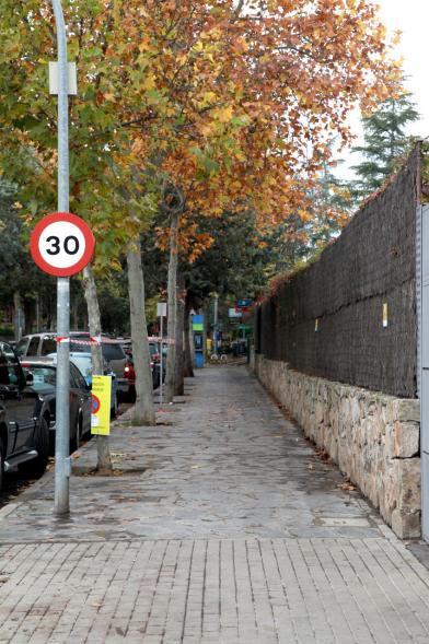 Visita a Obras de Mejora en El Soto y en La Moraleja - Imagen de las obras que se están realizando.
