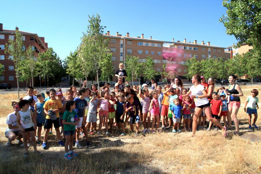 Niños durante el evento