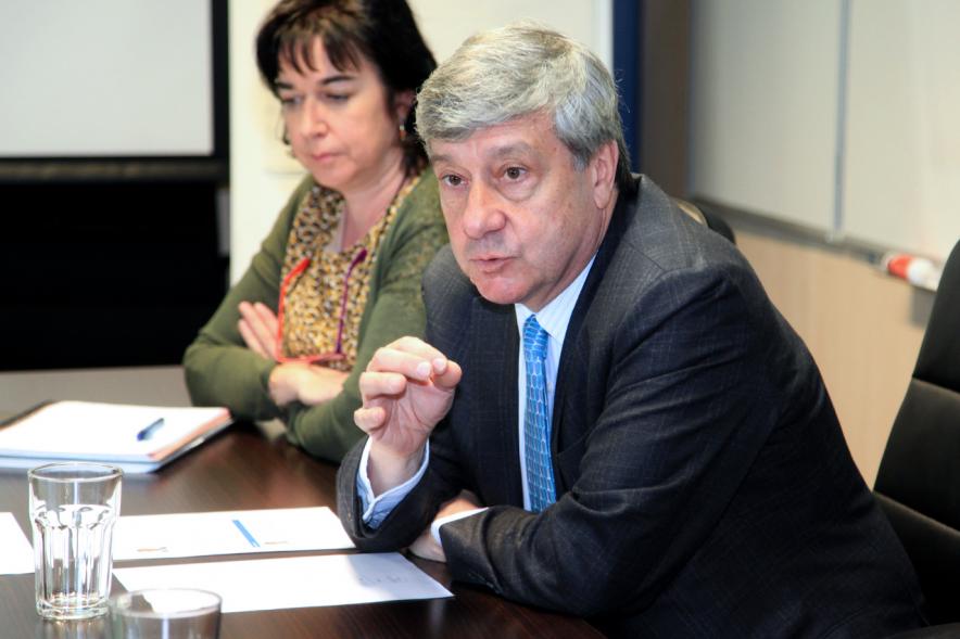 Visita a Schreiber International - Imagen de un directivo de la empresa Schreiber International.
