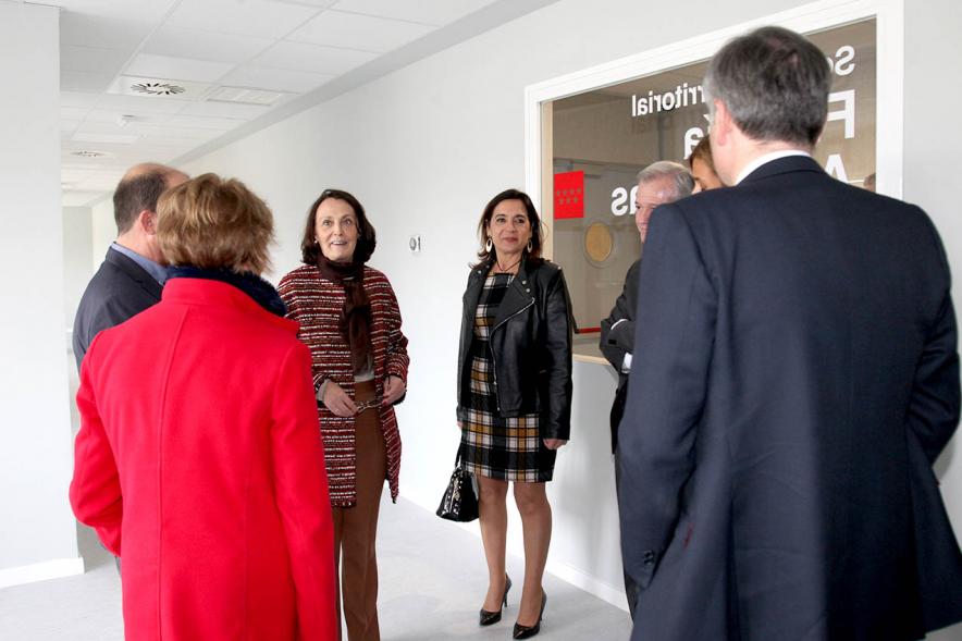 Momento durante la visita