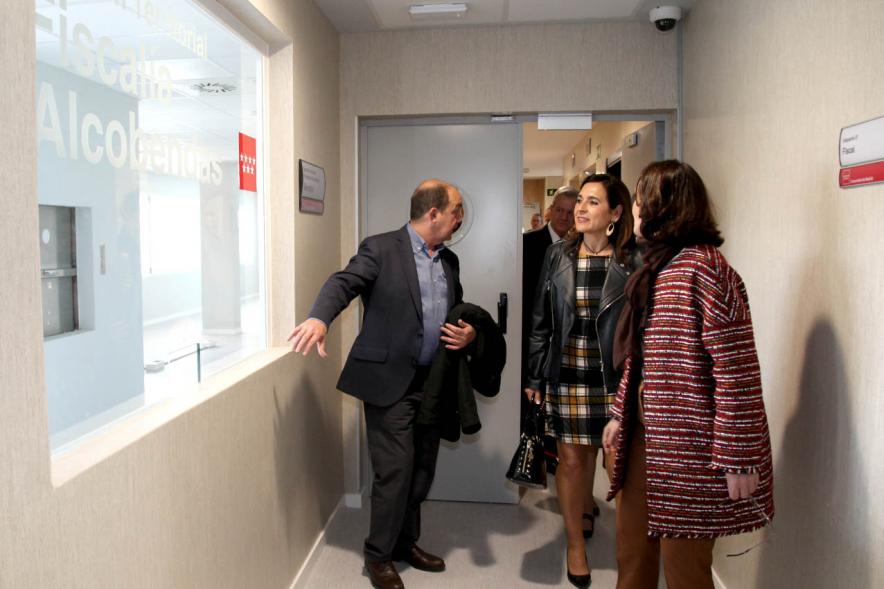 Momento durante la visita
