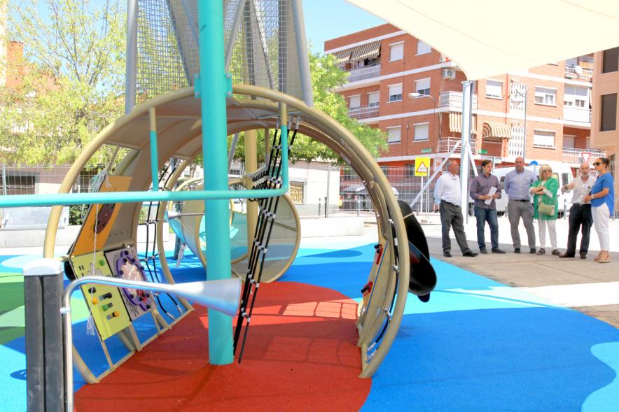 Primer plano del interior de la instalación