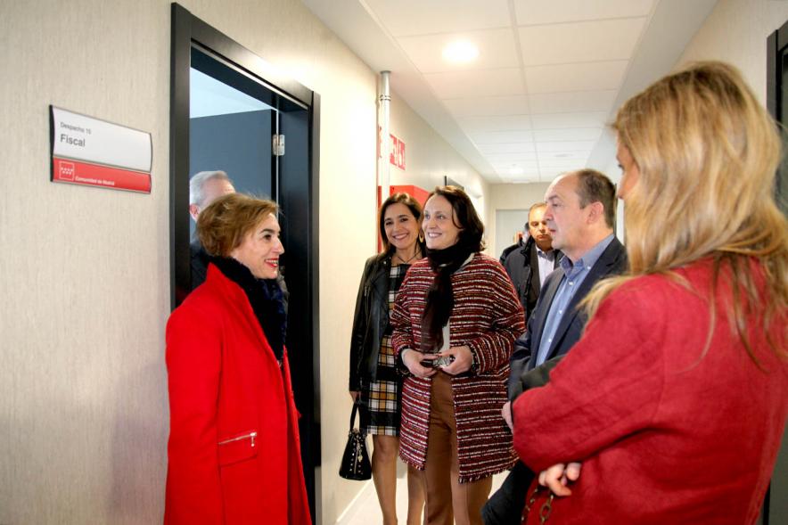Momento durante la visita