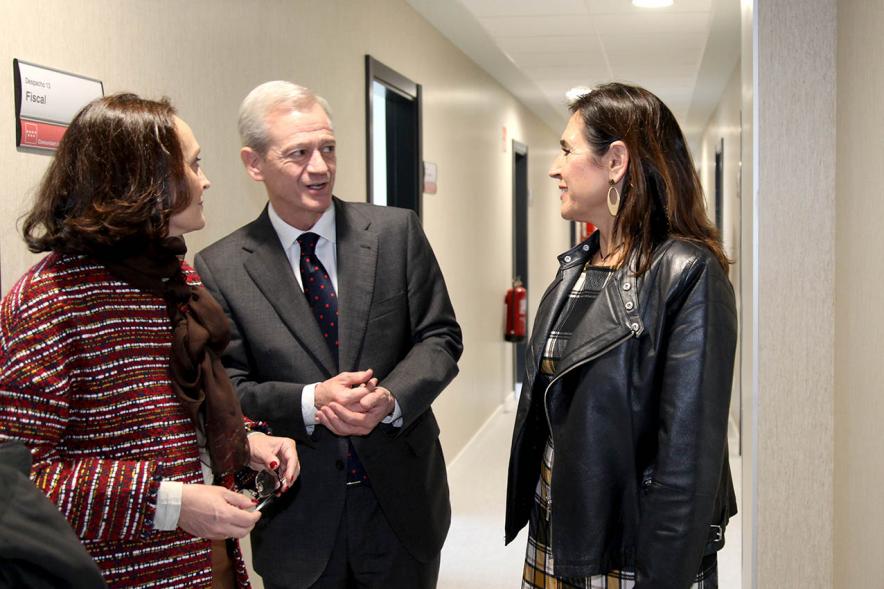 Momento durante la visita