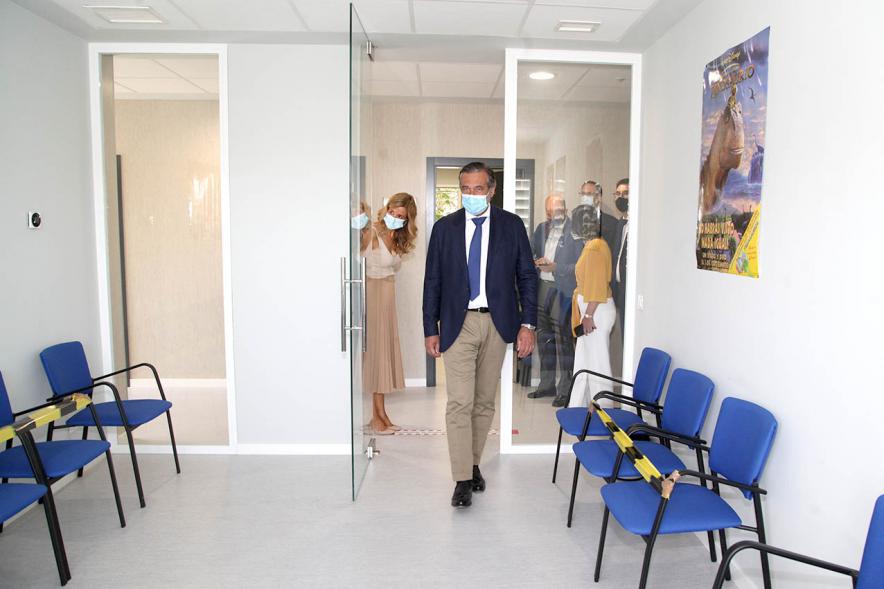 Visita del Consejero de Justicia de la CAM a los Juzgados de Alcobendas - Imagen de un momento de la visita del consejero de Justicia, Interior y Víctimas del Gobierno regional, Enrique López a los juzgados de Alcobendas.