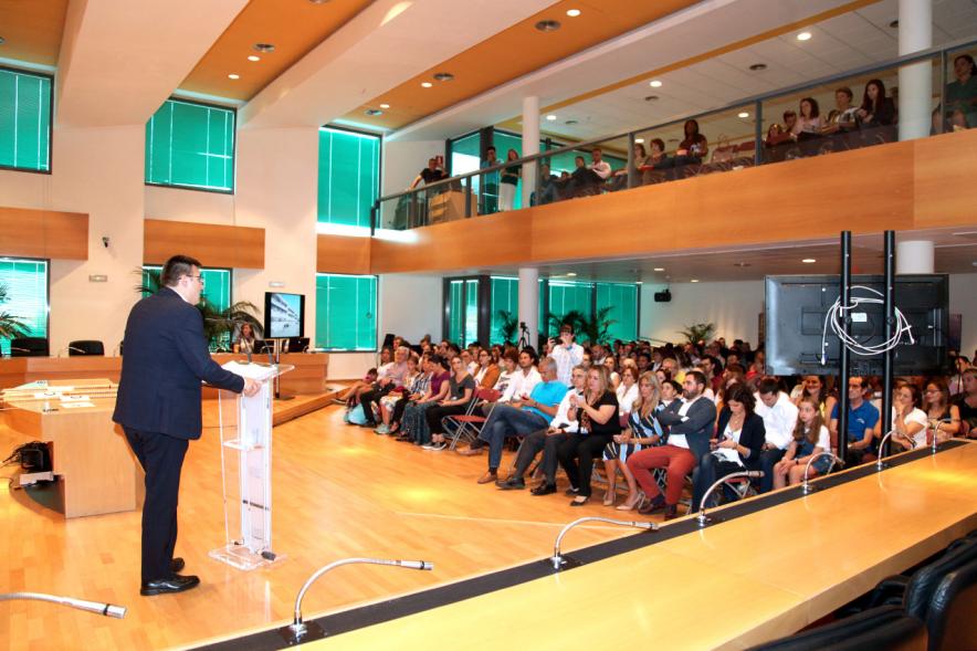 Discurso del concejal Miguel Ángel Arranz.