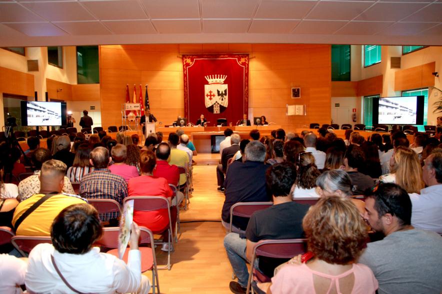 Vista general del sorteo. 