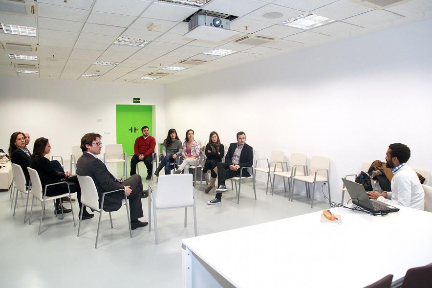 Reunión Cierre de Proyecto We Europe - Personas reunidas.