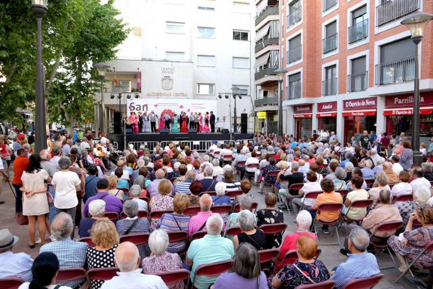 Escenario visto desde el público