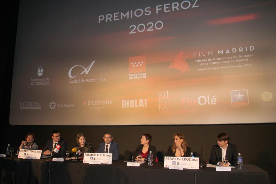 Momento de la rueda de prensa