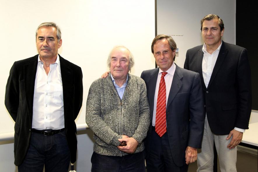  Fernando Herráez (Fotografo), Alcalde Ignacio de Vinuesa, Concejal Fernando Martínez Rodríguez y Comisario José María Díaz Maroto
