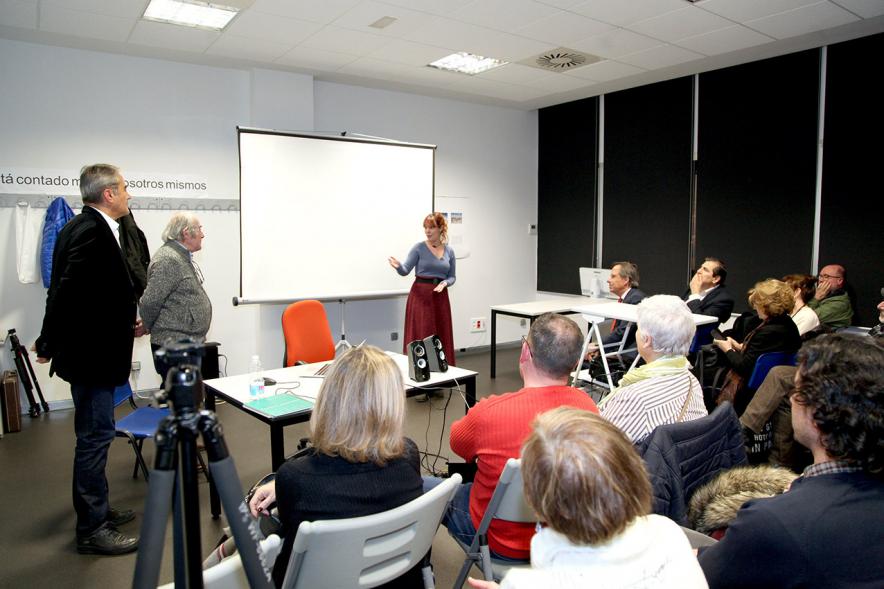 Ponente en la Presentación del libro. 