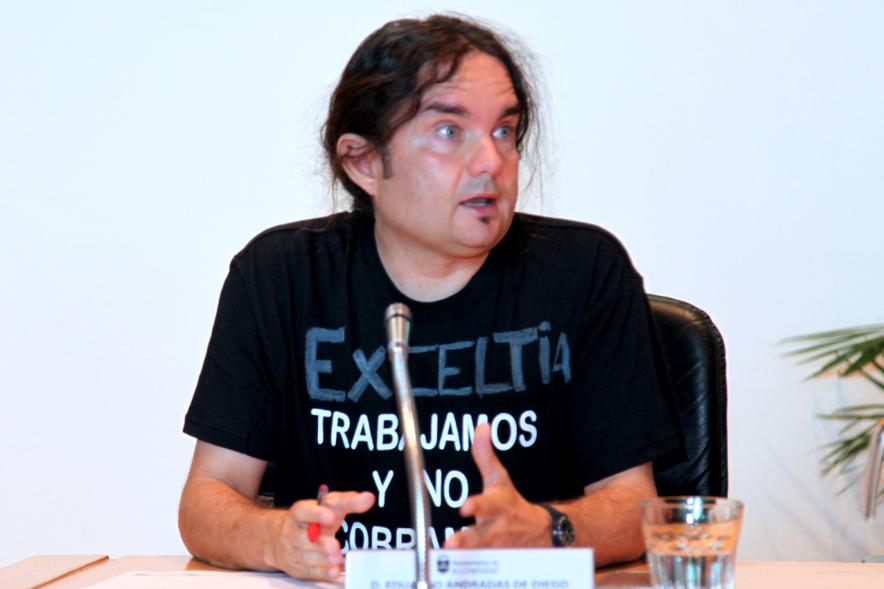 Concejal por Podemos Eduardo Andradas