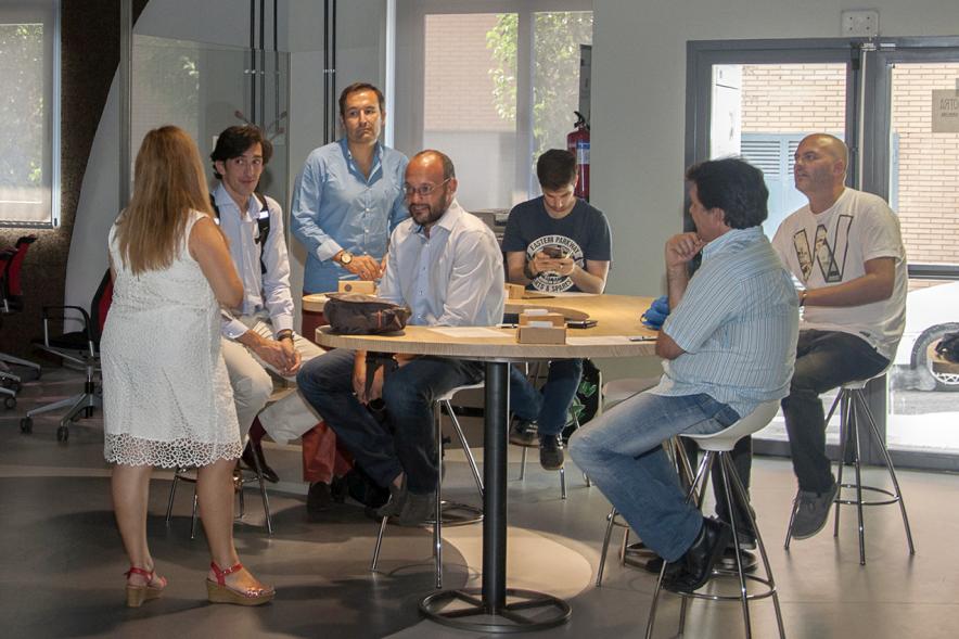 Presentación Startup Coworking Alcobendas -  Los asistentes.