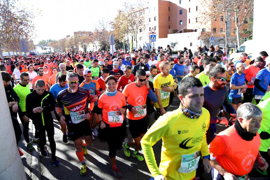 San Silvestre 2018 - Imagen de la salida de la carrera.