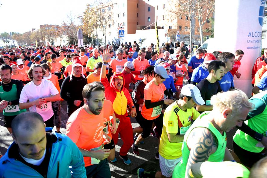 San Silvestre 2018 -  Primeras imágenes de los corredores.