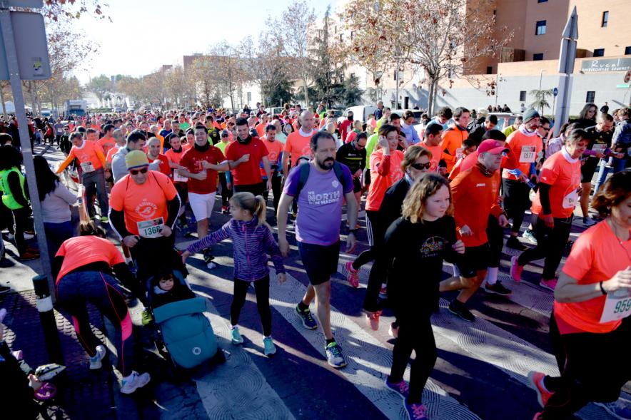 San Silvestre 2018 - Primera imagen de la salida de la carrera.