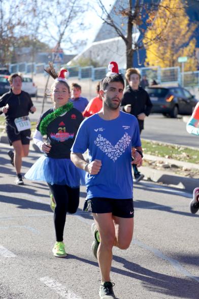 San Silvestre 2018 -Imagen de varios corredores.