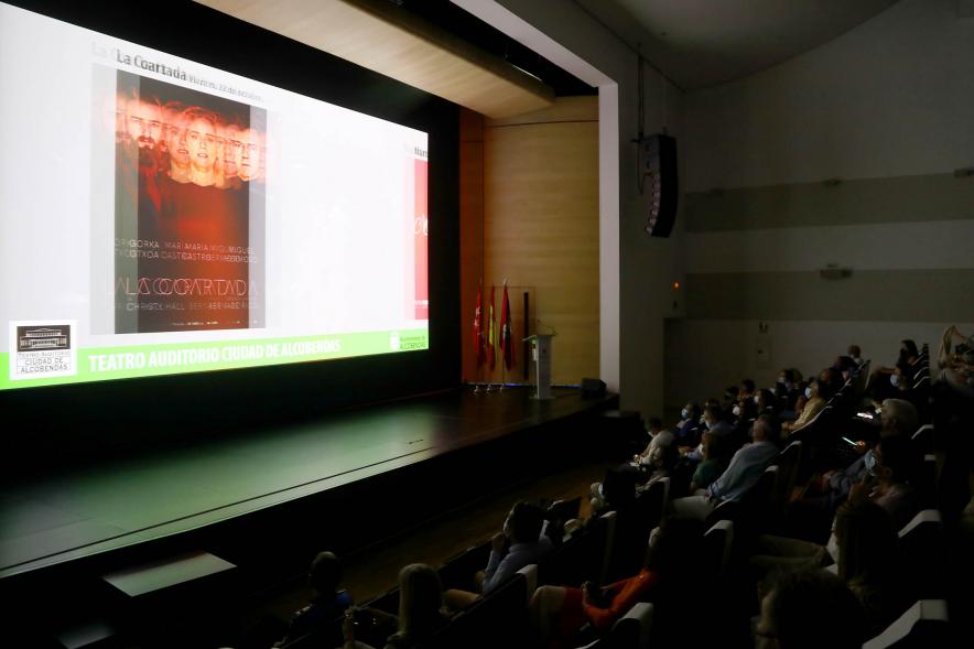 Presentación del Programa Cultural - Imagen de la presentación de un vídeo.