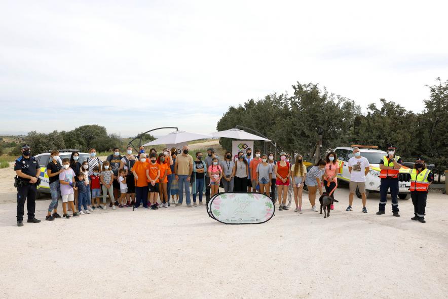 Reciclaje y Recogida de Residuos en la Moraleja Pony Club - Imagen de todos los participantes en el reciclaje y recogida de residuos.