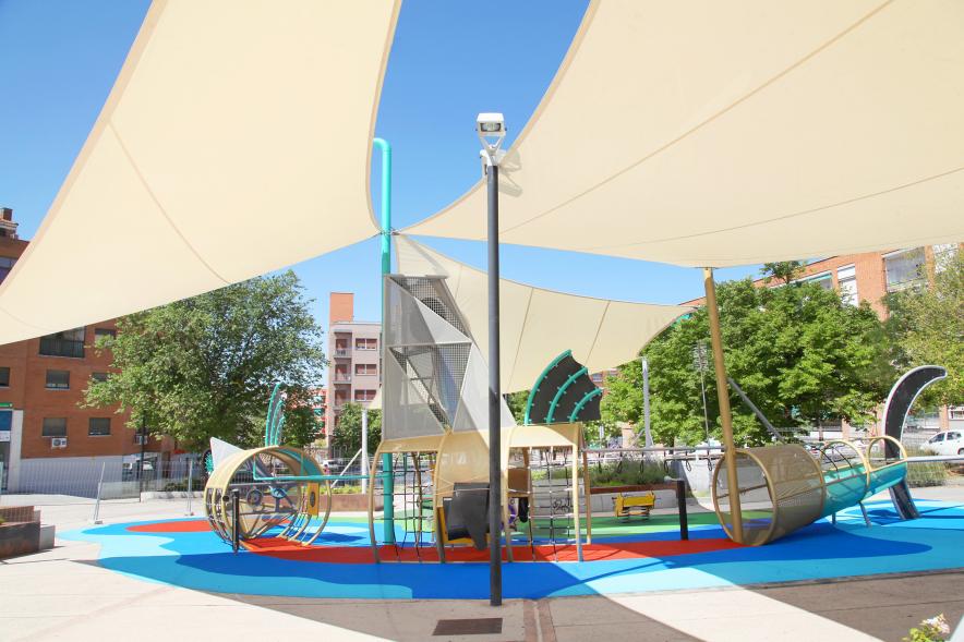 Vista general Parque temático infantil 'El submarino inclusivo'