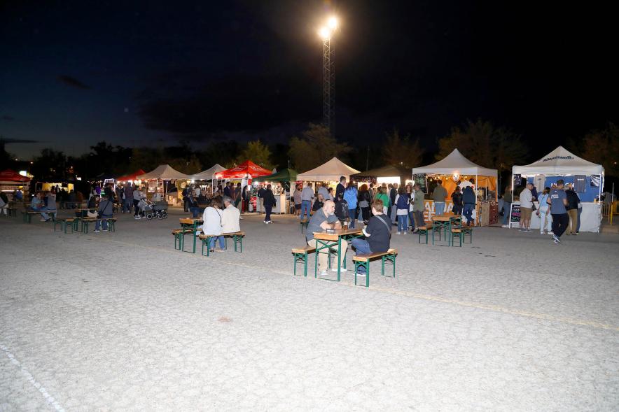   Inauguración Feria de la Cerveza Artesanal - Imagen panorámica del Recinto Ferial del Parque de Andalucía, lugar donde se celebra la feria.