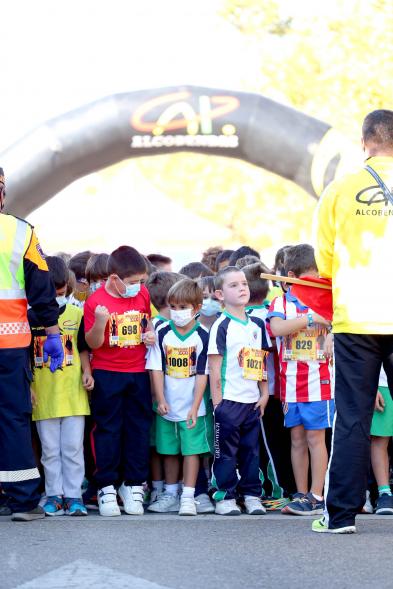 Milla Escolar 2021 - Imagen del momento de la salida de los más pequeños.