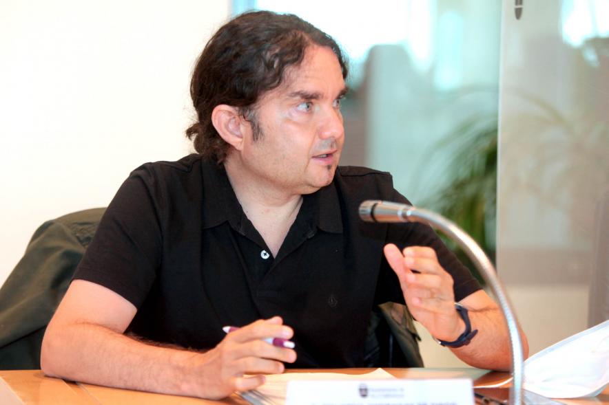 Concejal por Podemos Eduardo Andradas