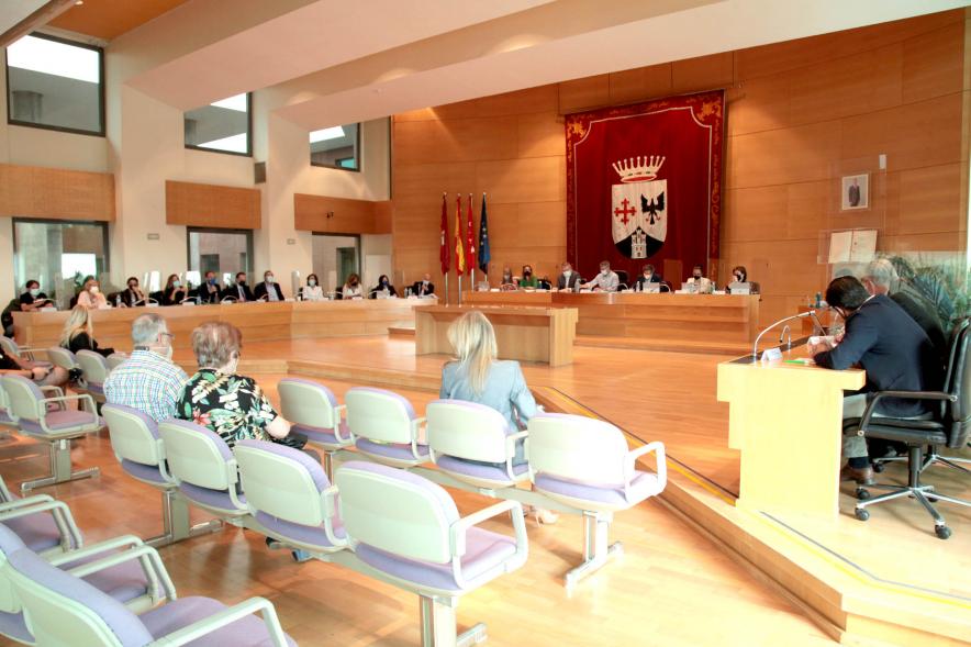 Pleno visto desde el público