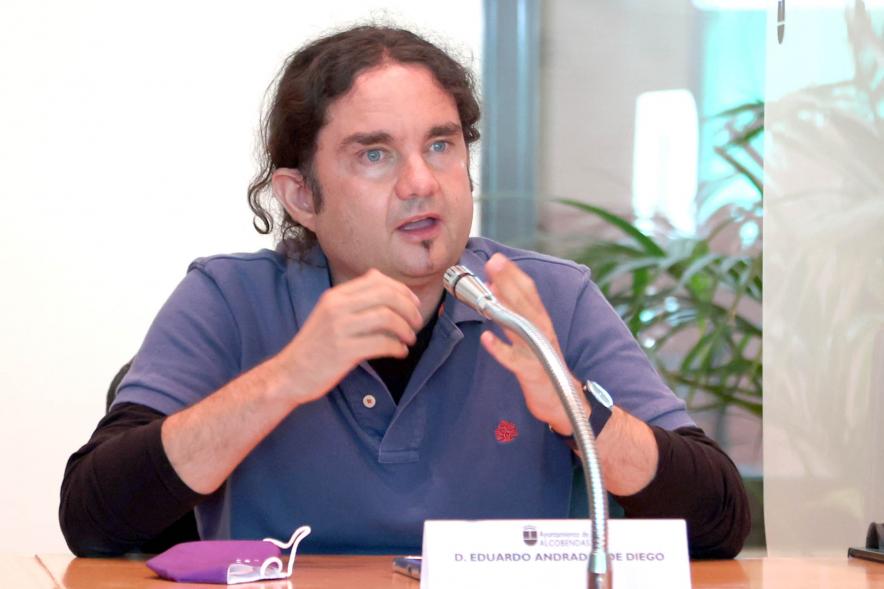 Concejal por Podemos Eduardo Andradas