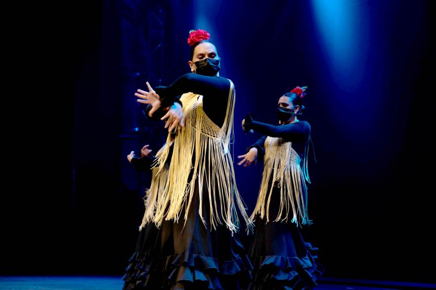 Bailarinas en el escenario