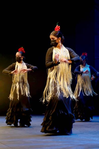 Bailarinas en el escenario