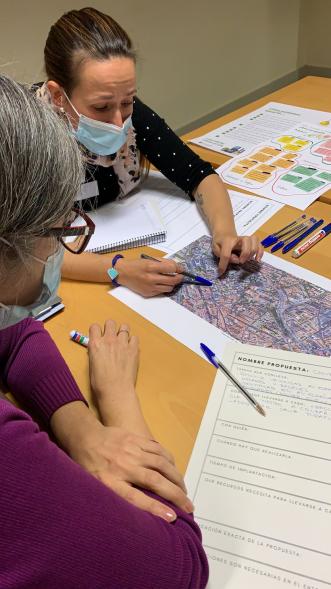 Participantes en una actividad