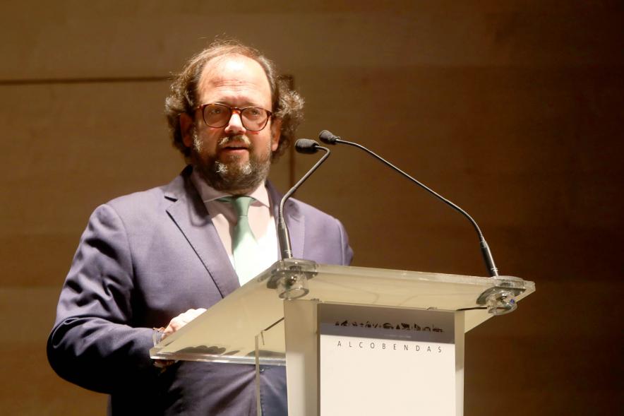 Clausura Vº Encuentro de Prevención y Emergencias Prevenemerg 2021 - Imagen de un momento de la intervención de concejal Luis Miguel Torres.