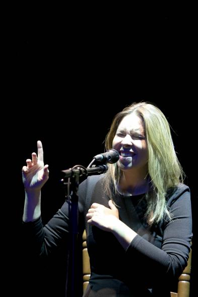  Semana Flamenca - Concierto Rocío Márquez - Imagen de un momento de la actuación de la cantaora Rocío Márquez.