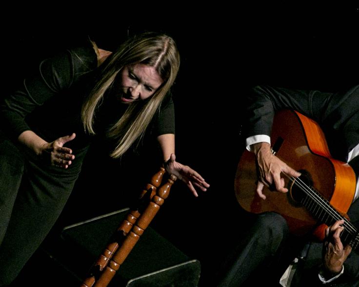 Semana Flamenca - Concierto Rocío Márquez -  Imagen de un momento de la actuación de la cantaora Rocío Márquez