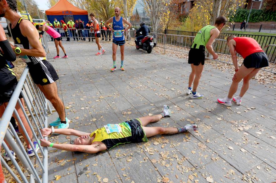 Carrera 10K Alcobendas - Plano del descanso de los corredores.