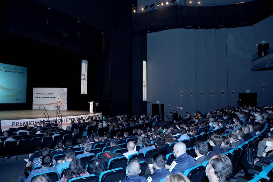 Gala del Deporte 2021 - Panorámica del teatro donde se realiza la gala.