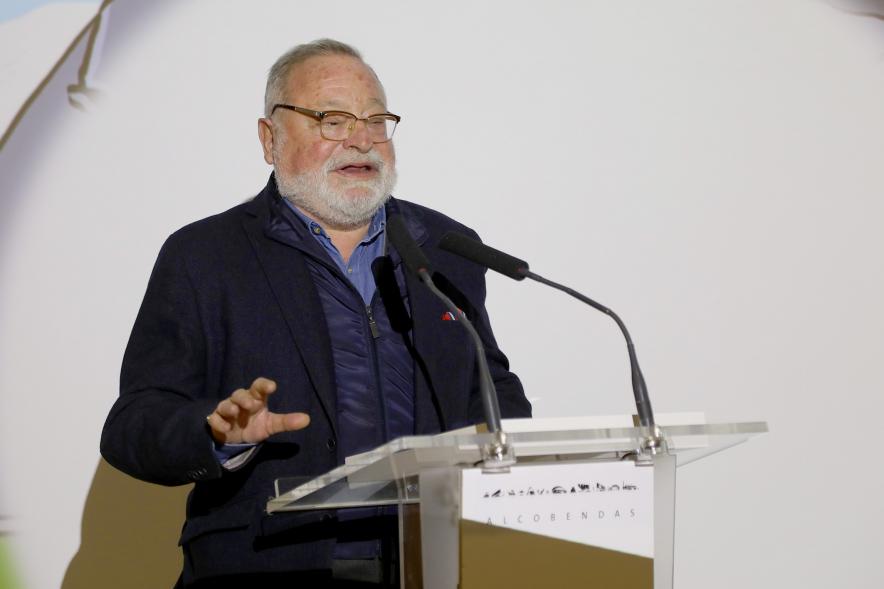  Inauguración Exposición "Miradas Tintinófilas" - Imagen de un momento de la intervención de Fernando Savater. 