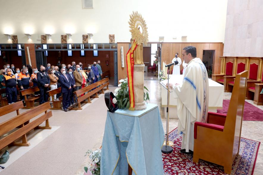 Misa del Día de la Hispanidad en la Iglesia de San Lesmes - Imagen de la celebración de la Santa Misa.