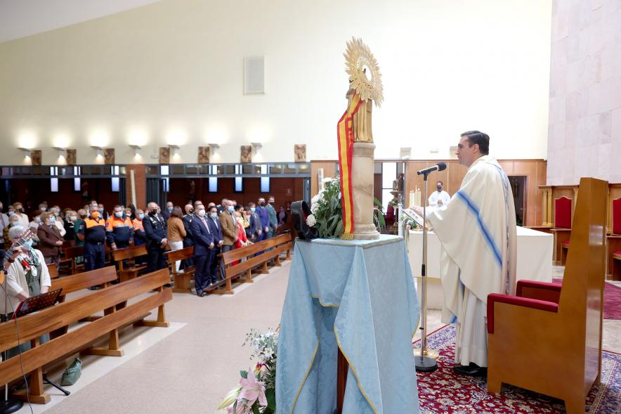 Misa del Día de la Hispanidad en la Iglesia de San Lesmes -  Imagen de la celebración de la Santa Misa.