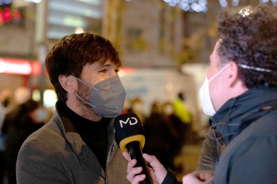 Pregón de las Fiestas Virgen de la Paz 2022 -  Imagen de la entrevista David Otero.