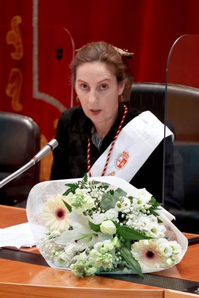 Festividad de Las Águedas 2022 - Primer plano de la Águeda Alcaldesa.