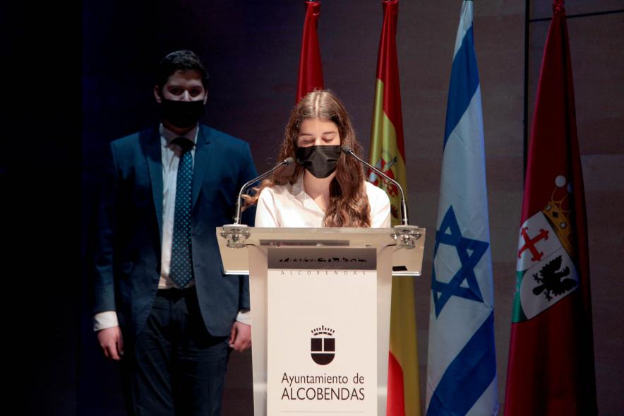  Acto Día de la Memoria del Holocausto 2022 - Discurso de una alumna del colegio Ibn Gabirol.